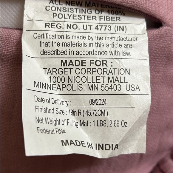 Studio McGee 18” R -Ruffled Throw Pillow - Picture 8 of 9